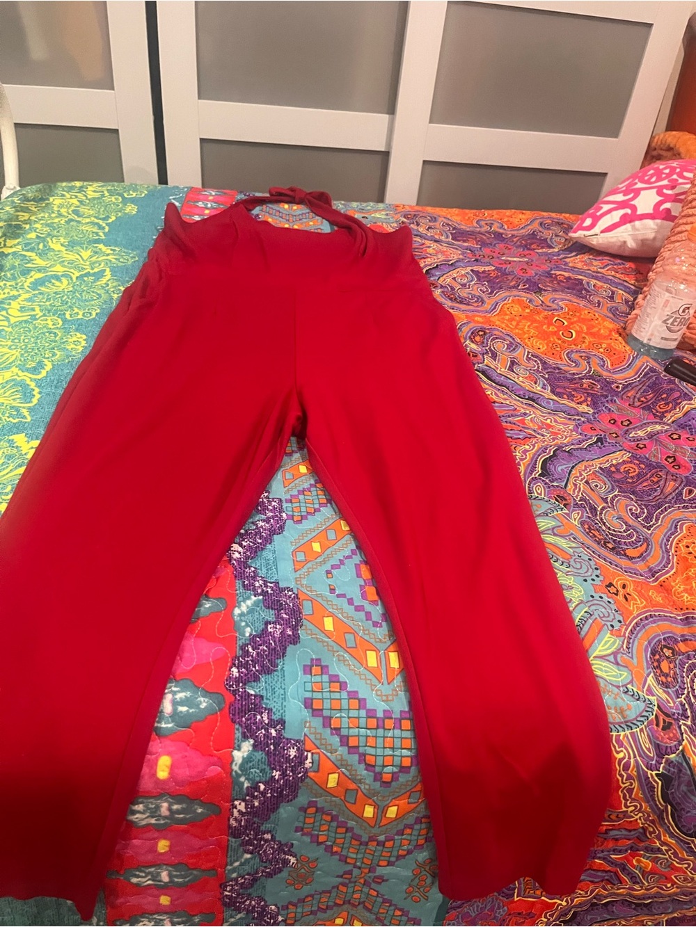 torrid Red Halter Jumpsuit